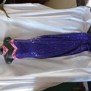 Vintage Loralie Original Sequin Beaded Party Dress